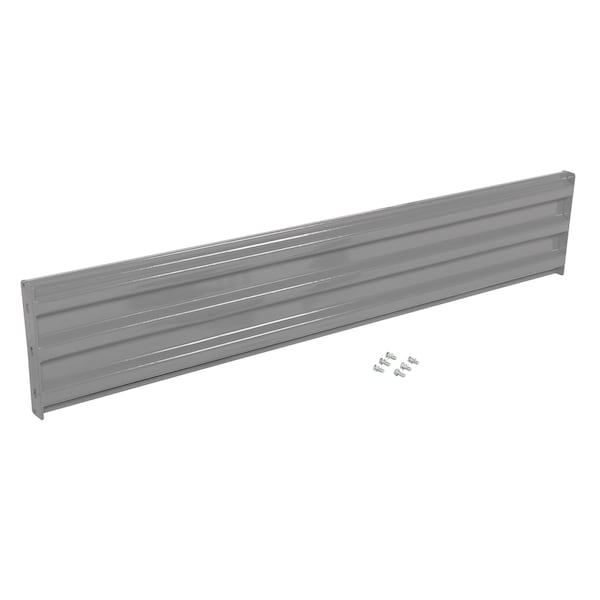 Bolt-On Style Guard Rail 7 Ft Gray Semi Gloss